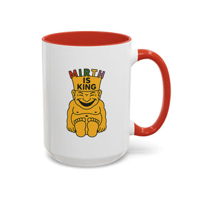 Royal Order of Jesters Mug - Mirth Is King Coffee Mug 11 & 15oz - Bricks Masons