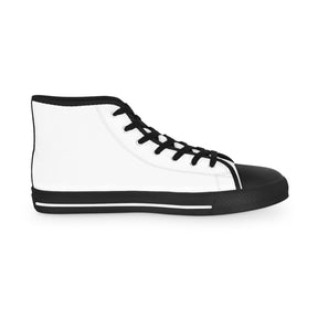 The Order of the White Shrine of Jerusalem Sneaker - High Top Black & White - Bricks Masons