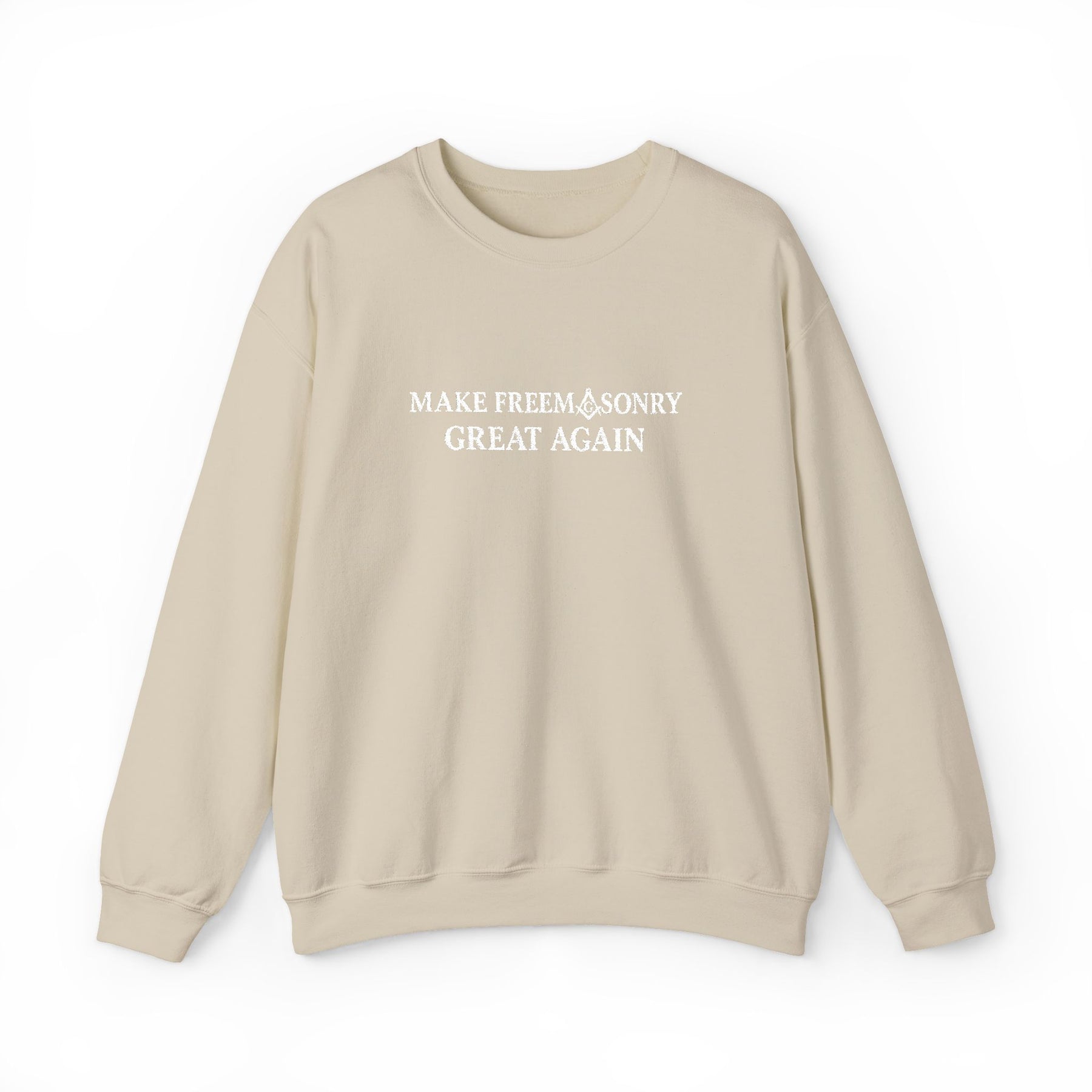 Master Mason Blue Lodge Sweatshirt - Make Freemasonry Great Again - Bricks Masons