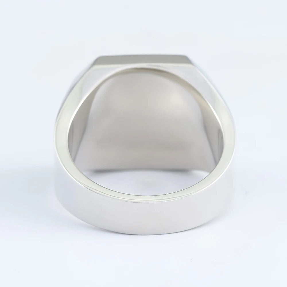 Knights Templar Ring - Maltese Cross Sterling Silver Ring - Bricks Masons