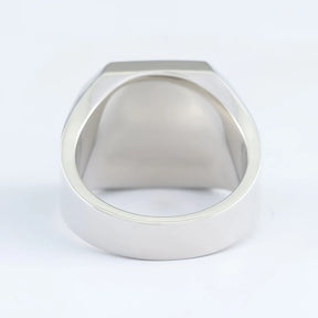 Knights Templar Ring - Maltese Cross Sterling Silver Ring - Bricks Masons