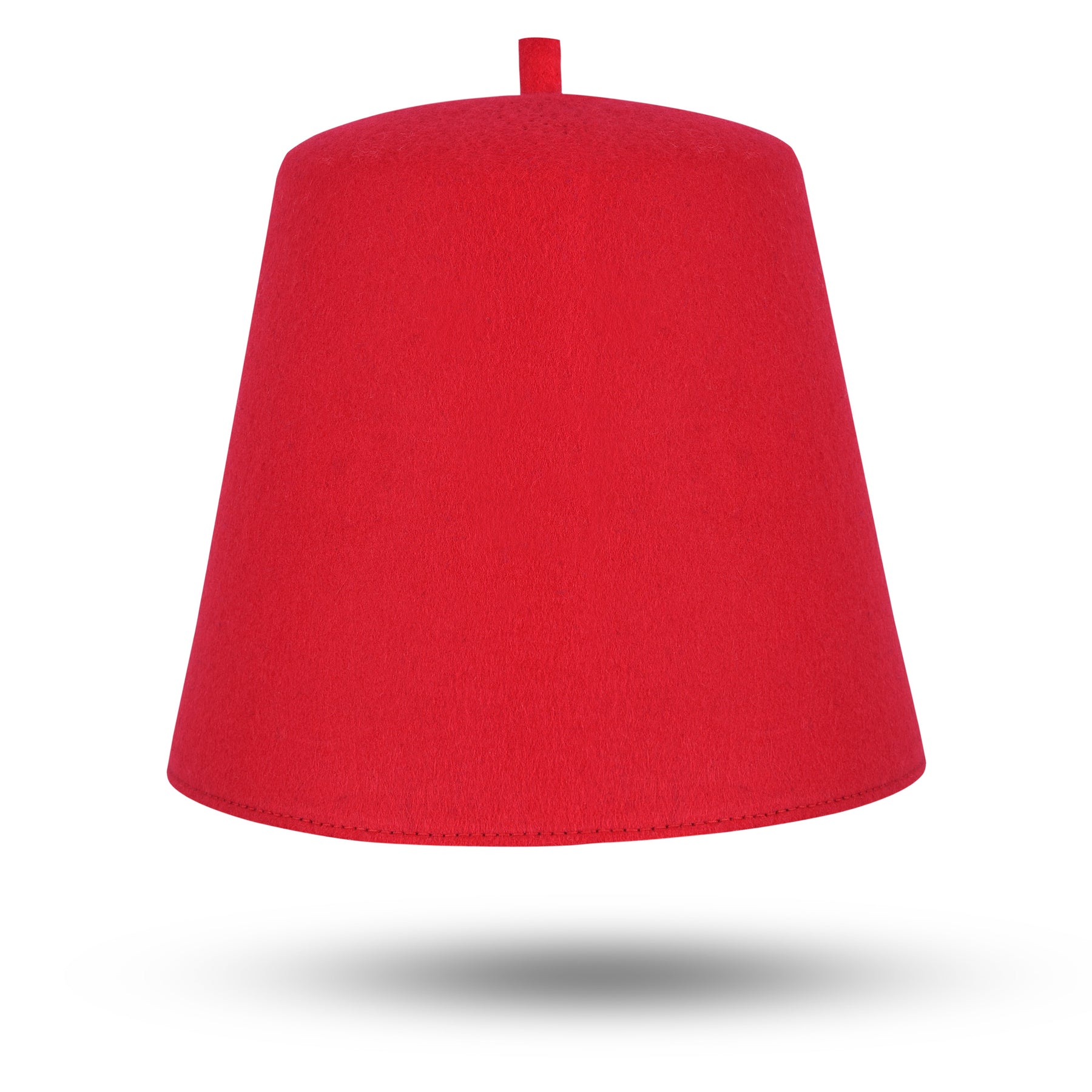 Masonic Fez Hat - Red Wool Color - Bricks Masons