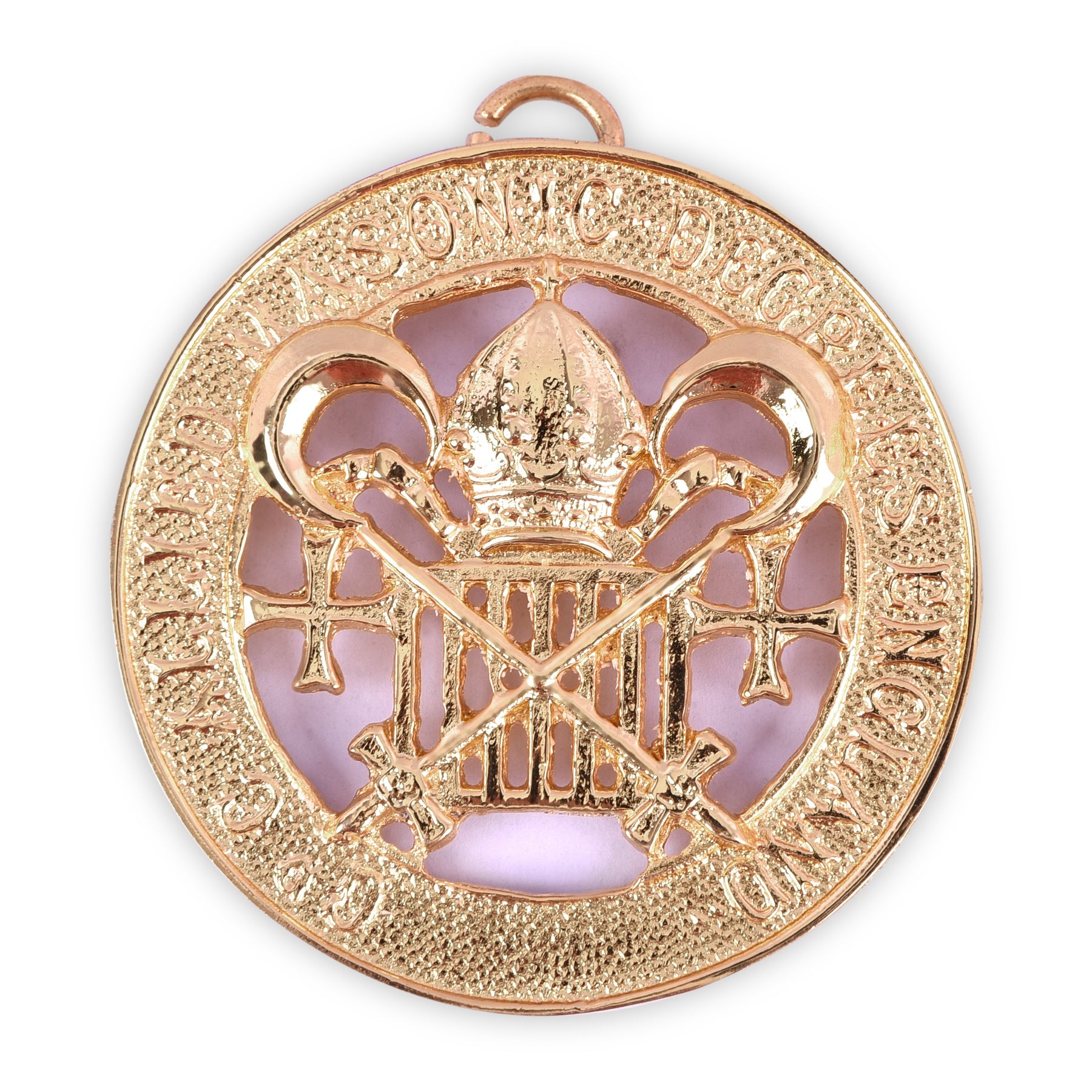 Grand Officer AMD Collar Jewel - Gold Plated - Bricks Masons