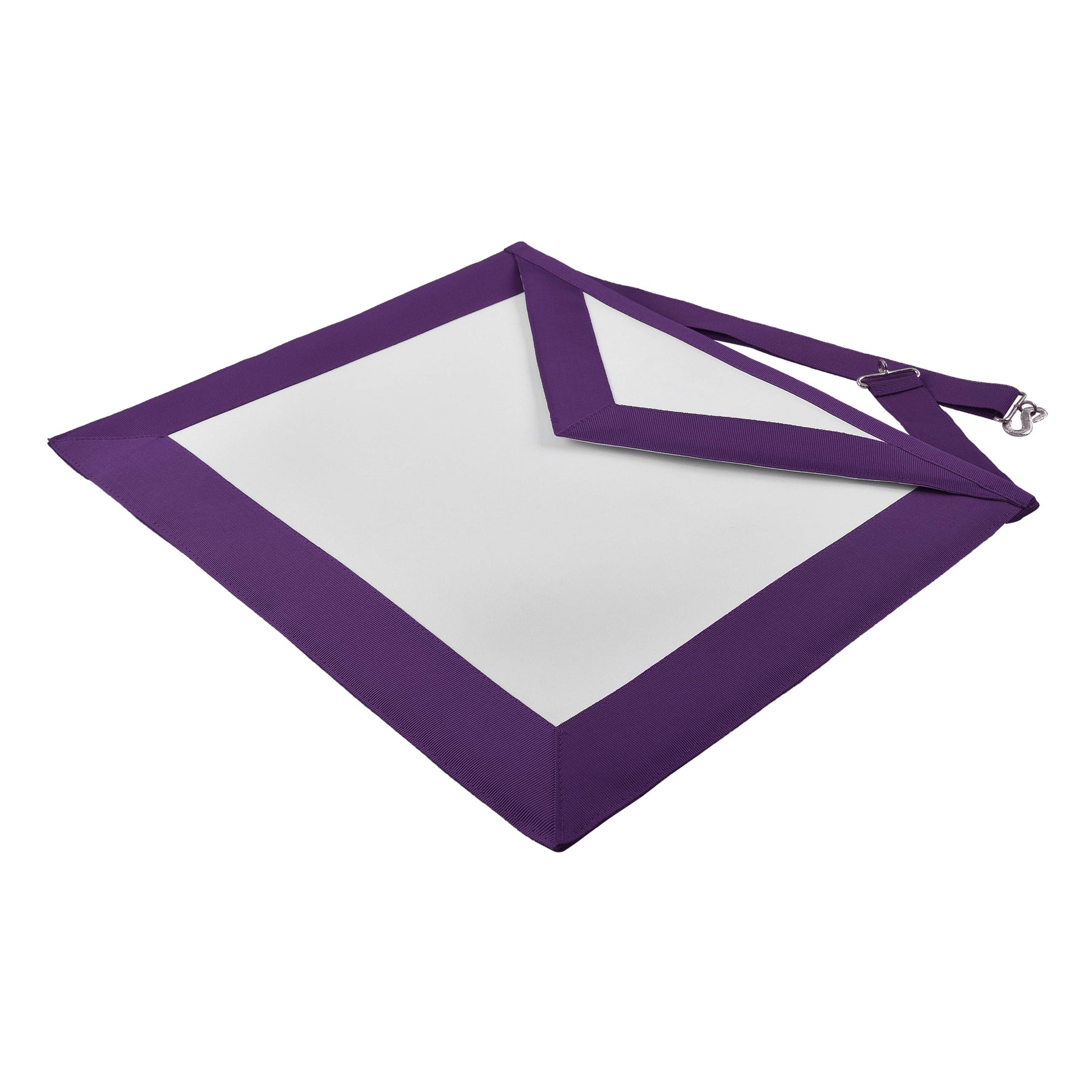 Superintendent Allied Masonic Degrees Apron - Purple Grosgrain Ribbon - Bricks Masons