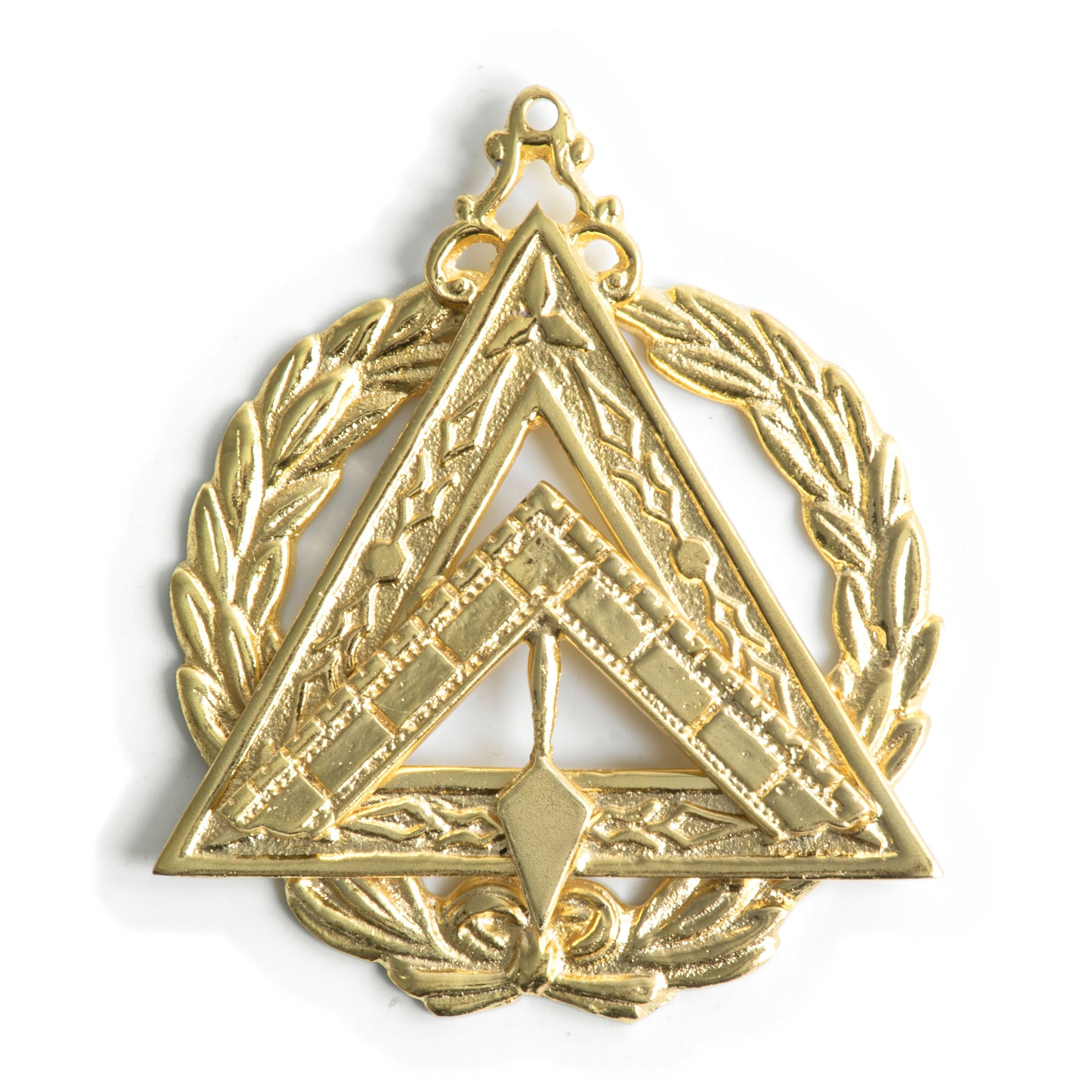 Grand Master Royal & Select Masters Officer Collar Jewel - Gold Plated - Bricks Masons