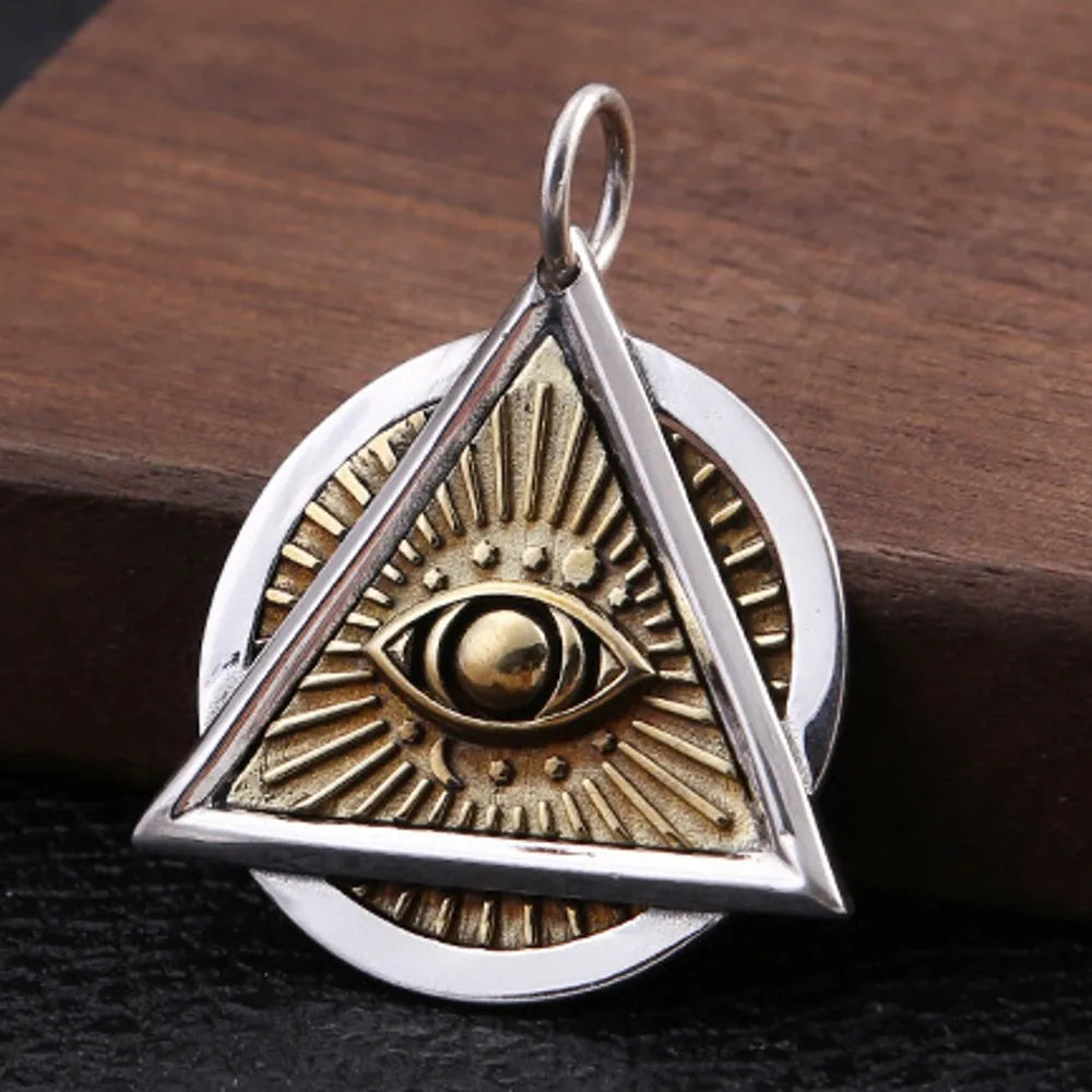 Eye Of Providence Pendant - S925 silver - Bricks Masons