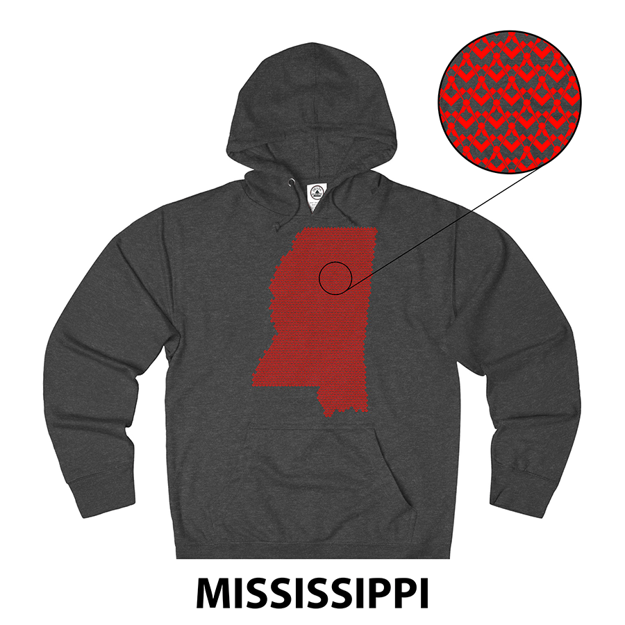 Masonic Hoodie - MISSISSIPPI State