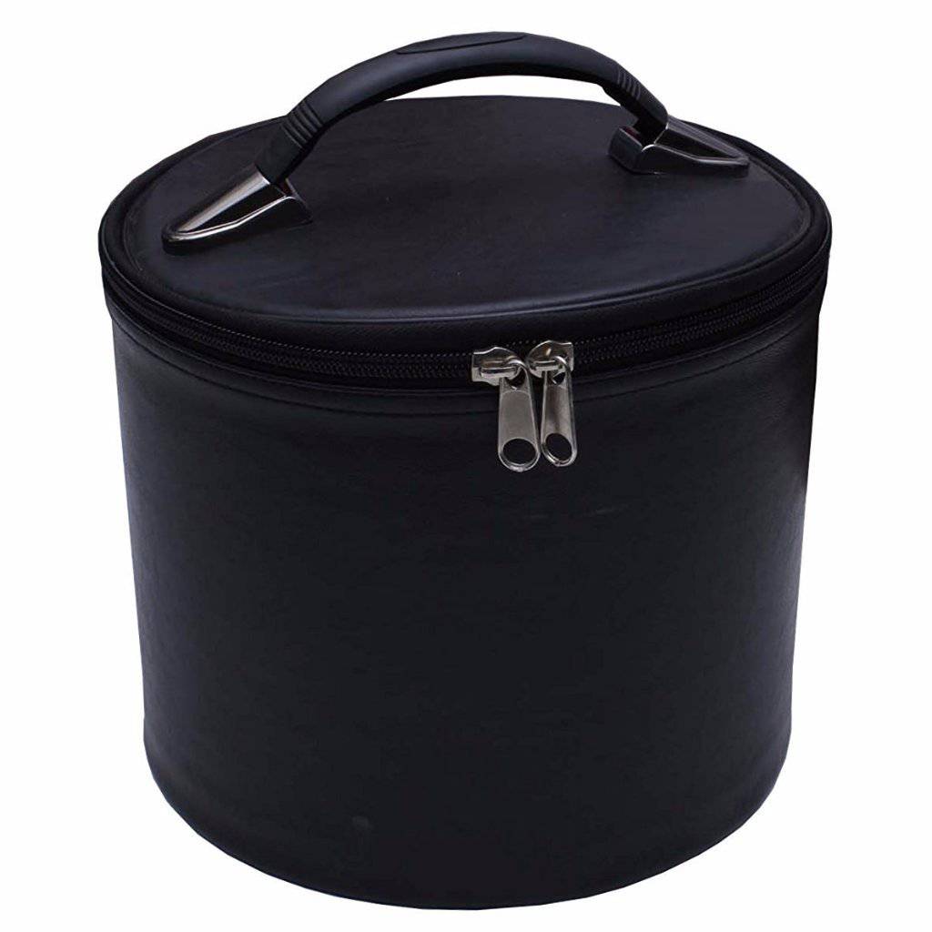 Universal Fez Case - Imitation Black Leather