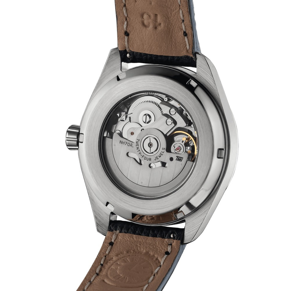 Reloj de pulsera Master Mason Blue Lodge - Búho con bisel azul, escuadra y compás G