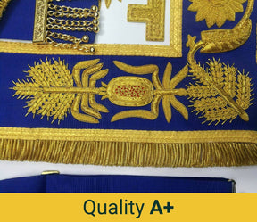 Grand Officers Blue Lodge Apron - Various Embroideries