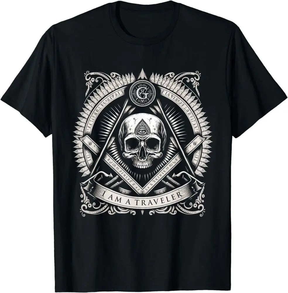 Widows Sons T-Shirt - Skull Square And Compass