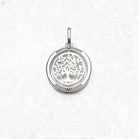 Ancient Israel Pendant - Tree Of Life Pendant 925 Sterling Silver - Bricks Masons