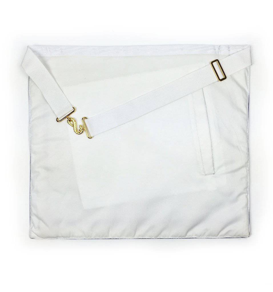 Companion English Royal Arch English Apron - Red & Blue - Bricks Masons