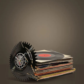 Eye Of Providence Wall Clock  - Black Color With Led Light Option - Bricks Masons