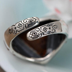 Eye Of Providence Ring - 925 Sterling Silver Pyramid - Bricks Masons