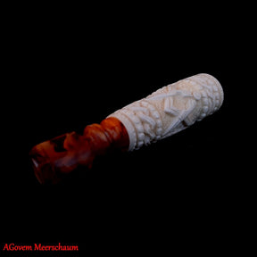 Master Mason Blue Lodge Cigarette Holder - Handcrafted Square & Compass & G - Bricks Masons