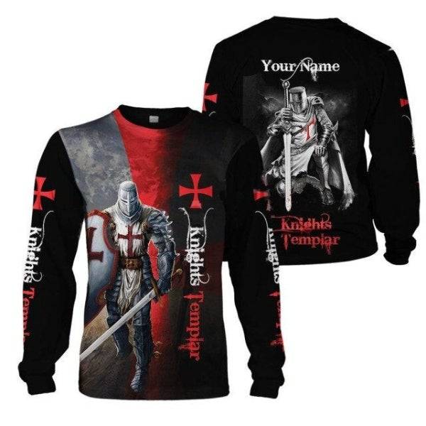 Knights Templar Commandery Hoodie - Casual Jesus Guard , Sweatshirts & Zipper