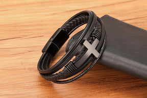 Knights Templar Bracelet - Cross (4 Colors) - Bricks Masons