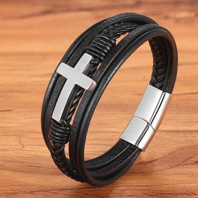Knights Templar Bracelet - Cross (4 Colors) - Bricks Masons