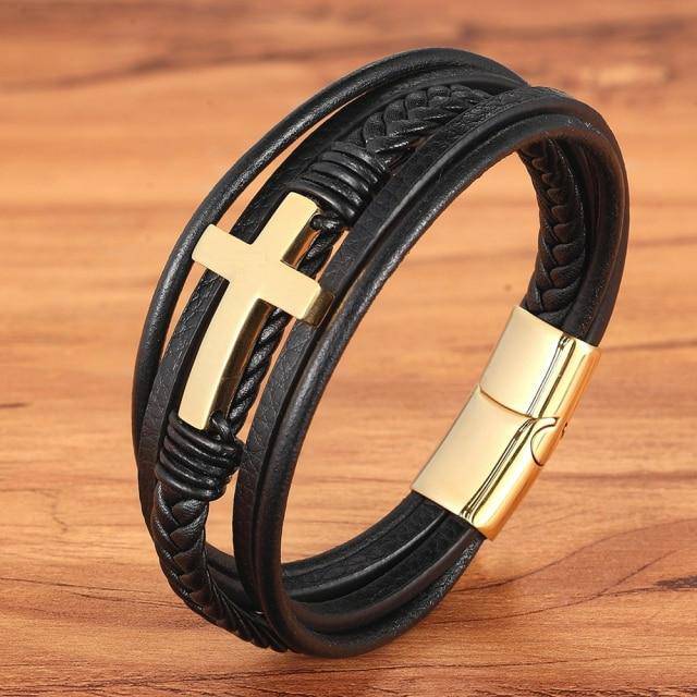 Knights Templar Bracelet - Cross (4 Colors) - Bricks Masons