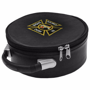 Knights Templar Crown Cap Case - Black - Bricks Masons