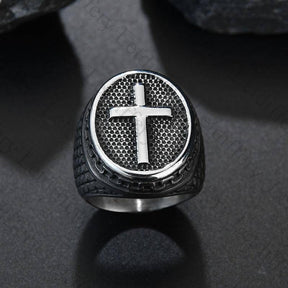 Knights Templar Ring - Cross - Bricks Masons