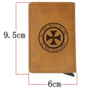 Knights Templar Wallet - Credit Card Holder (4 colors) - Bricks Masons