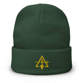 Council Beanie - Golden Embroidery