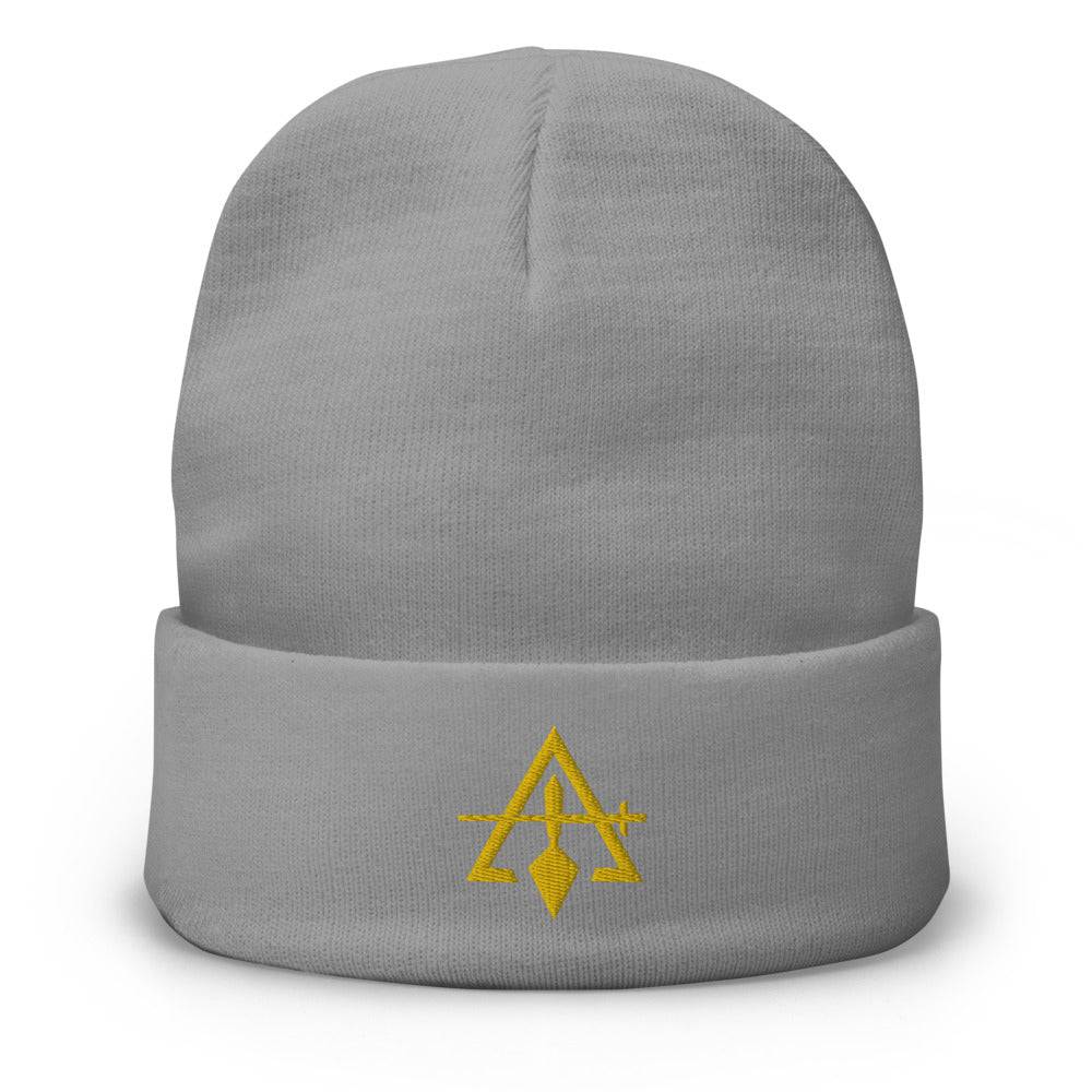 Council Beanie - Golden Embroidery