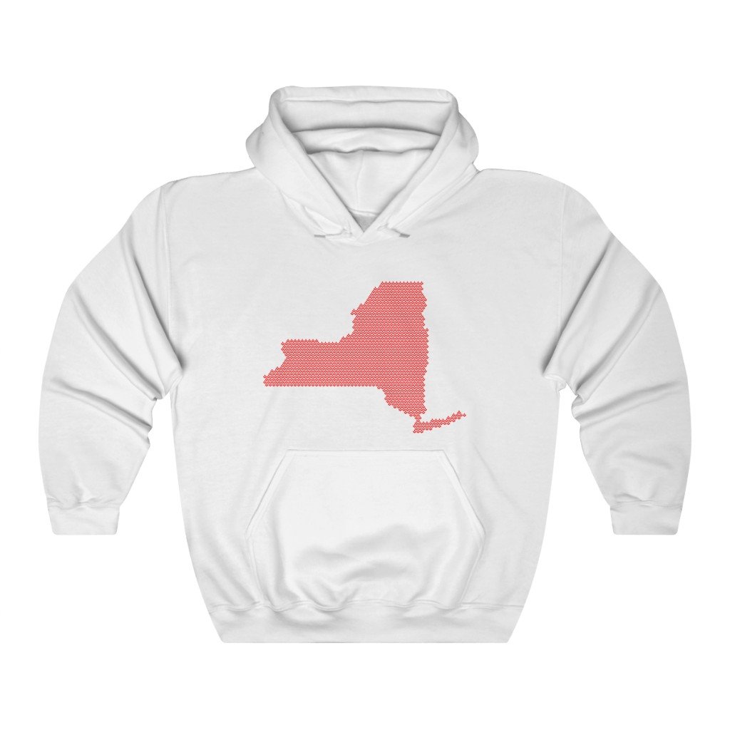 Masonic Hoodie - NEW YORK State - Bricks Masons