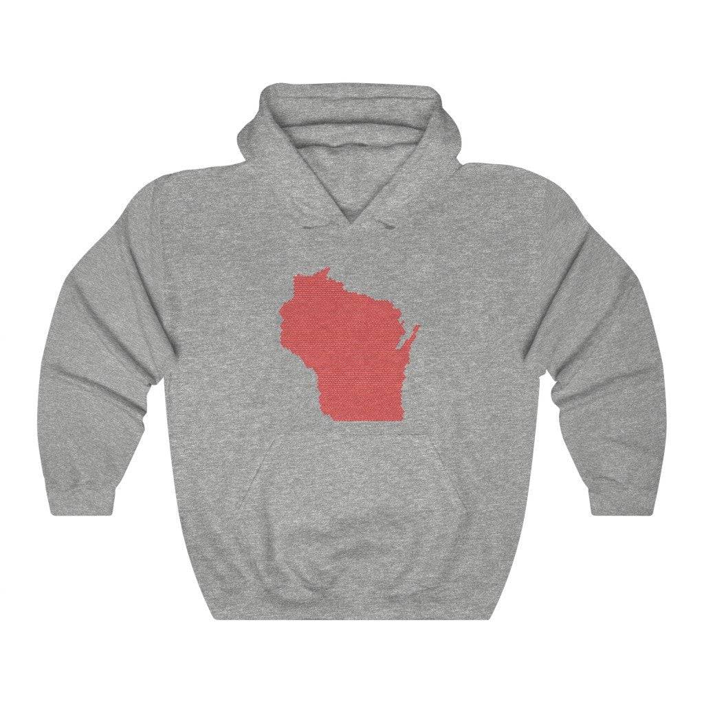 Masonic Hoodie - WISCONSIN State - Bricks Masons