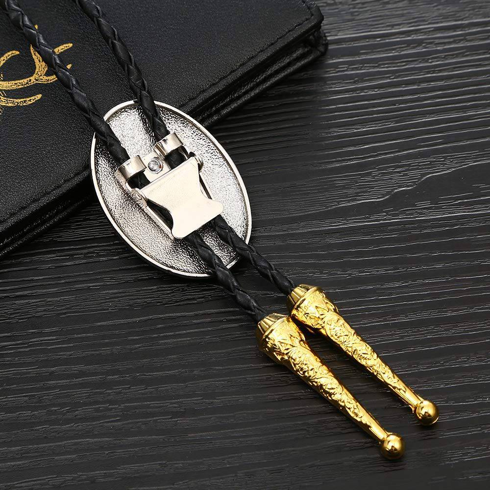 Master Mason Blue Lodge Bolo Tie - Square and Compass With G - Bricks Masons