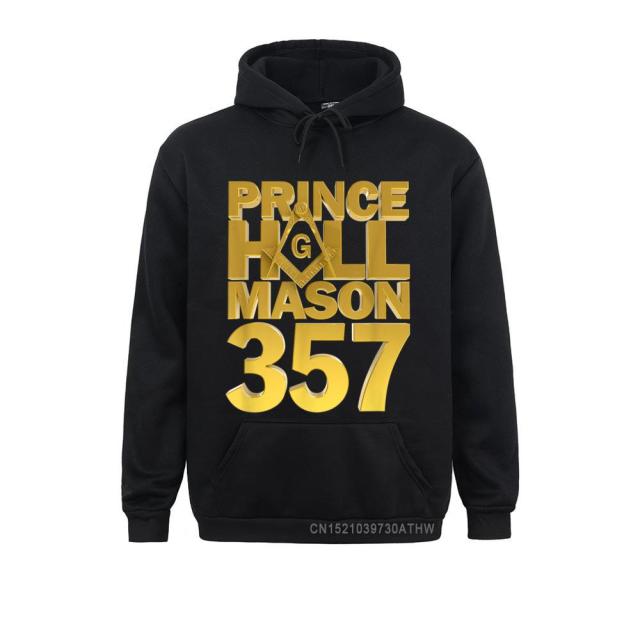 Master Mason Blue Lodge Hoodie - Prince Hall Mason 357 Square and Compass G [Multiple Colors] - Bricks Masons