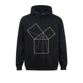 Master Mason Blue Lodge Hoodie - The 47th Problem of Euclid Various Colors - Bricks Masons