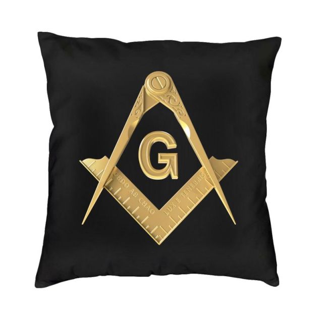 Master Mason Blue Lodge Pillowcase - (Various Colors) - Bricks Masons