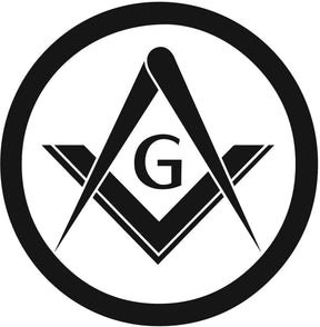 Master Mason Blue Lodge Travel Bag - Handmade Genuine Leather - Bricks Masons