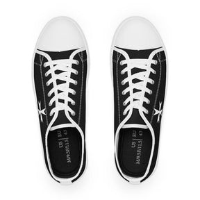Order Of Malta Sneaker - Low Top Black & White - Bricks Masons