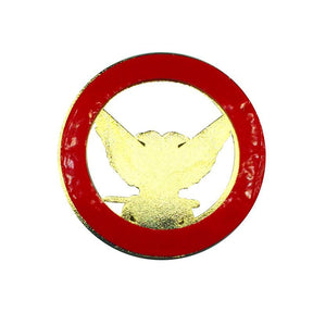 32nd Degree Scottish Rite Car Emblem - Wings Up Design Medallion