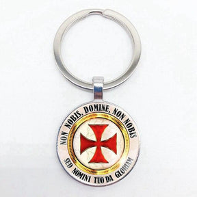 Knights Templar Commandery Keychain - (54 variants) - Bricks Masons