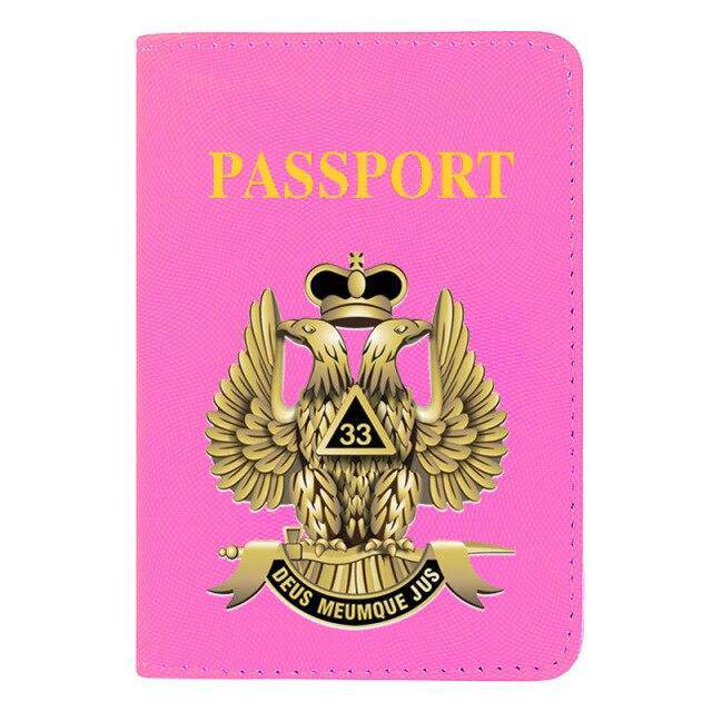 33rd Degree Scottish Rite Wallet - Passport & Credit Card Holder