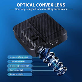 Royal Arch Chapter Car Door Light Projector - Customizable Wireless LED - Bricks Masons