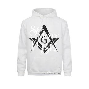 Master Mason Blue Lodge Hoodie - "So Mote It Be" Square and Compass G