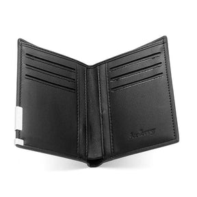 Master Mason Blue Lodge Wallet - Meet Upon The Level Black & Brown