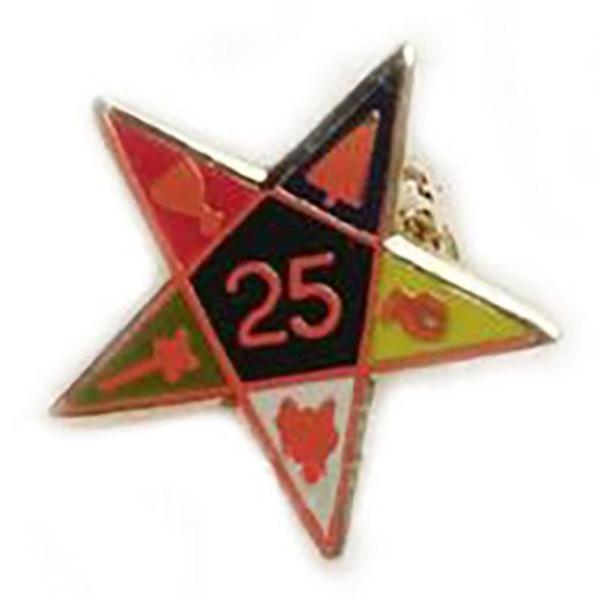 OES Lapel Pin - 25th Year Of