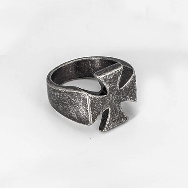 Knights Templar Commandery Ring - Medieval Vintage Cross