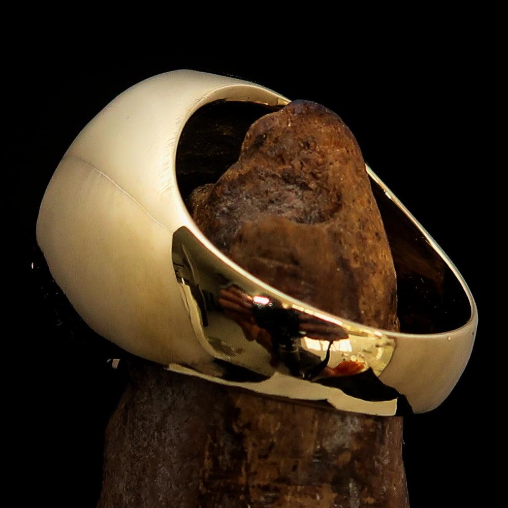 Royal Arch Chapter Ring - Red Solid Brass - Bricks Masons