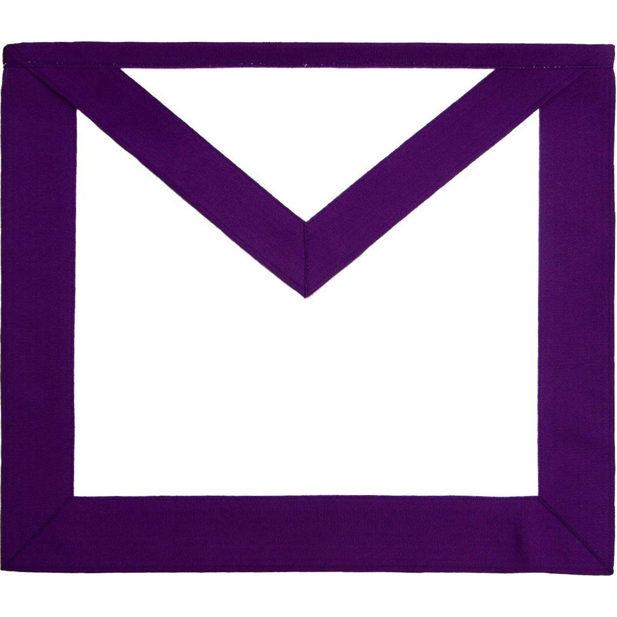 Member Council Apron - Purple & White Grosgrain