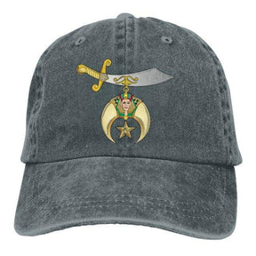 Shriners Baseball Cap - Adjustable - Bricks Masons