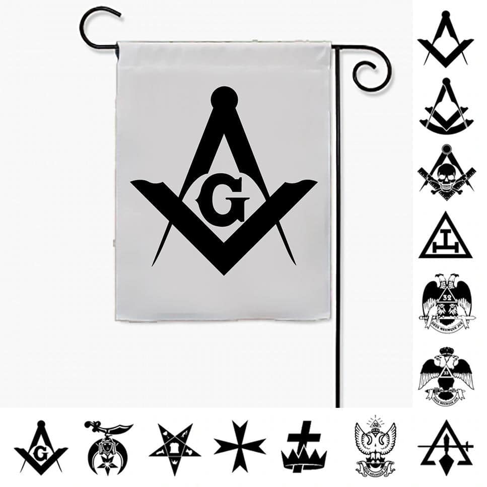 Masonic Yard Flags - Bricks Masons