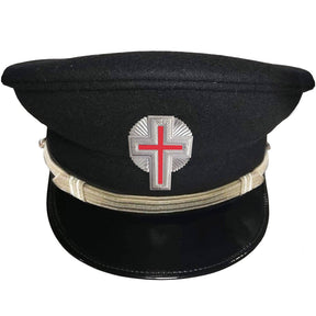 Sir Knight Knights Templar Fatigue Cap - Silver - Bricks Masons